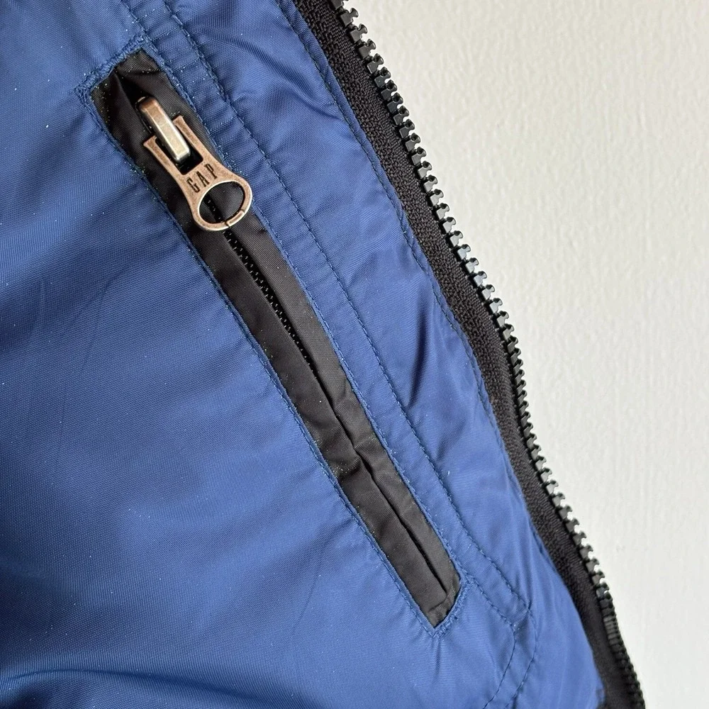 Gap Kids Full Zip Puffer‎ Vest Boys XS Size 4-5 Years Toddler Little Kid Coat